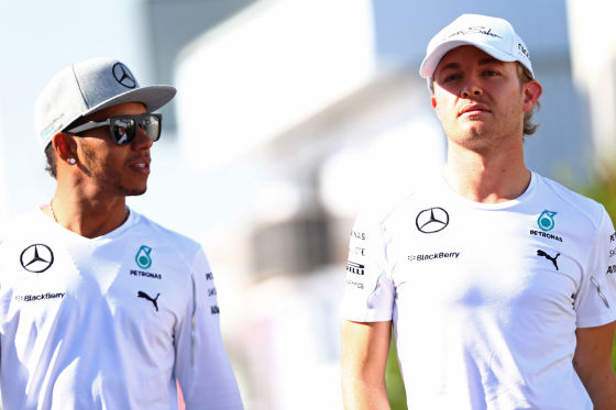Hamilton & Rosberg