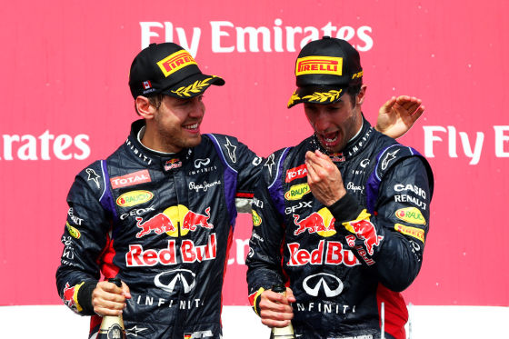 Vettel & Ricciardo
