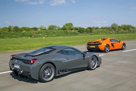 Ferrari 458 Speciale McLaren 650 S Spider