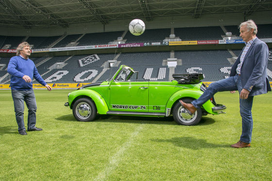 VW Käfer Cabrio Sondermodell "World Cup '74"
