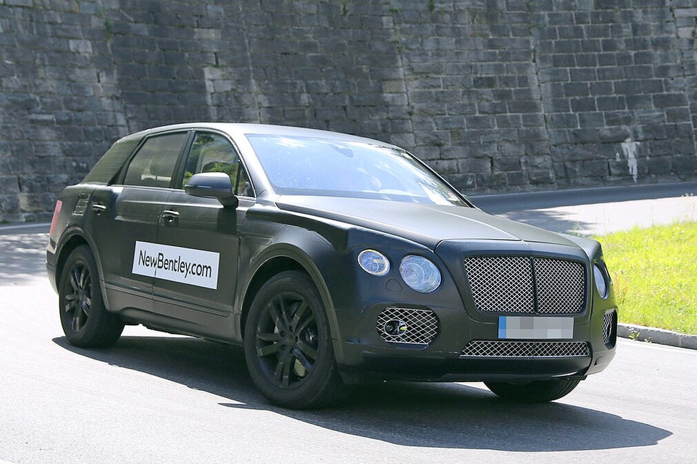 Bentley SUV Falcon Erlkönig