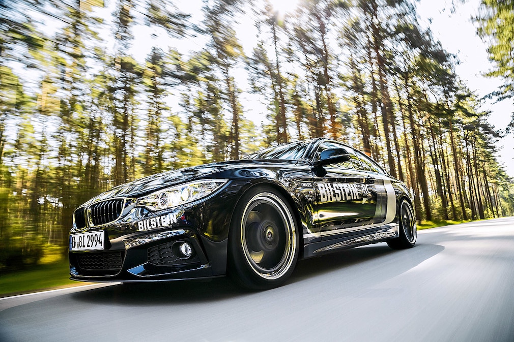 Lightweight 435i Coupé schwarz Frontansicht