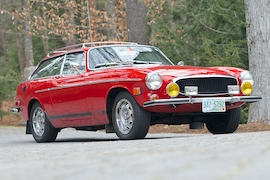 Volvo P1800ES vor seiner Versteigerung