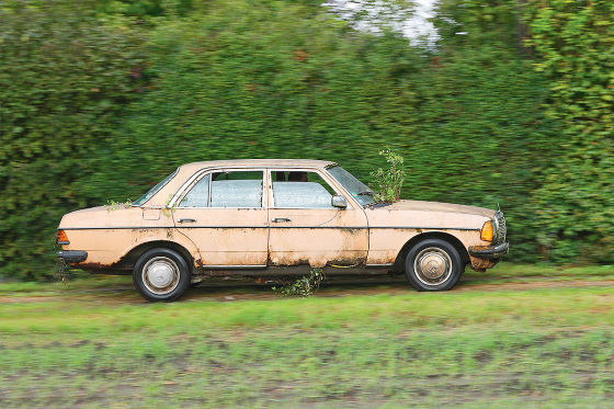 Scheunenfund: Mercedes 300 D