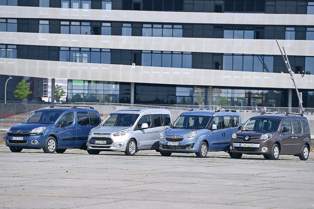 Opel Combo Ford Tourneo Citroën Berlingo Renault Kangoo