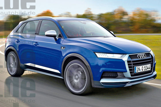 Audi Q1 Illustration