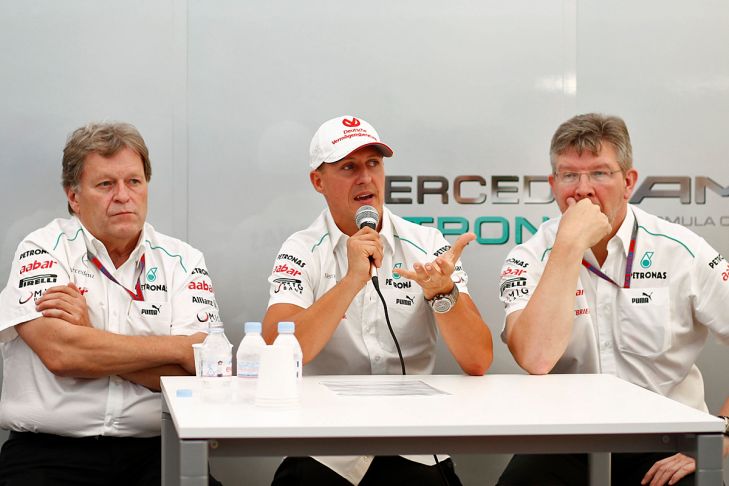 Chronik: Michael Schumacher 1991 - 2012