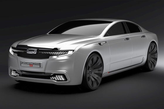 Qoros 9 Sedan Concept: Premium-Studie für 2020