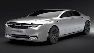 Qoros 9 Sedan Concept: Premium-Studie für 2020