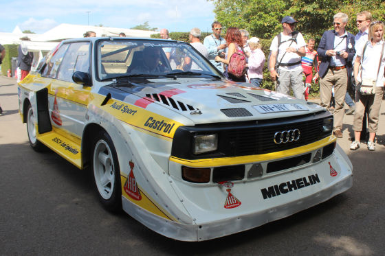 Audi Ur-Quattro in Goodwood