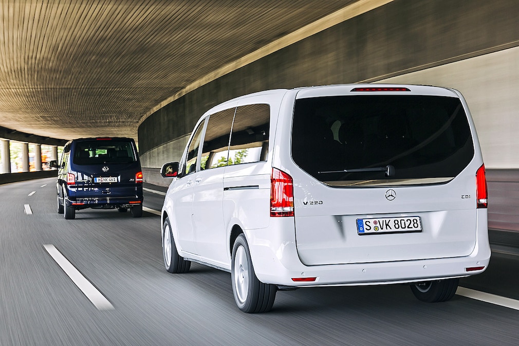 VW T5 MV 2.0 TDI Mercedes V 220 CDI