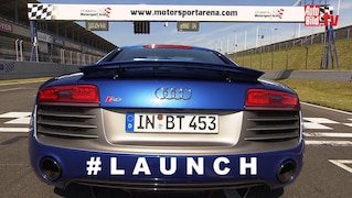 So startet der R8