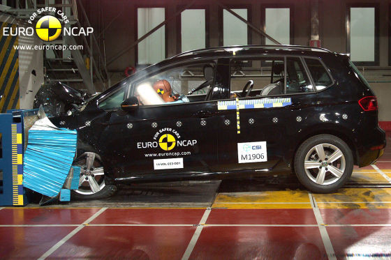 VW Golf Sportsvan (2014): Euro NCAP Crashtest