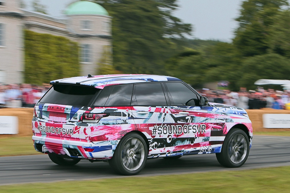 Range Rover Sport SVR-Prototyp