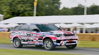 Range Rover Sport SVR-Prototyp