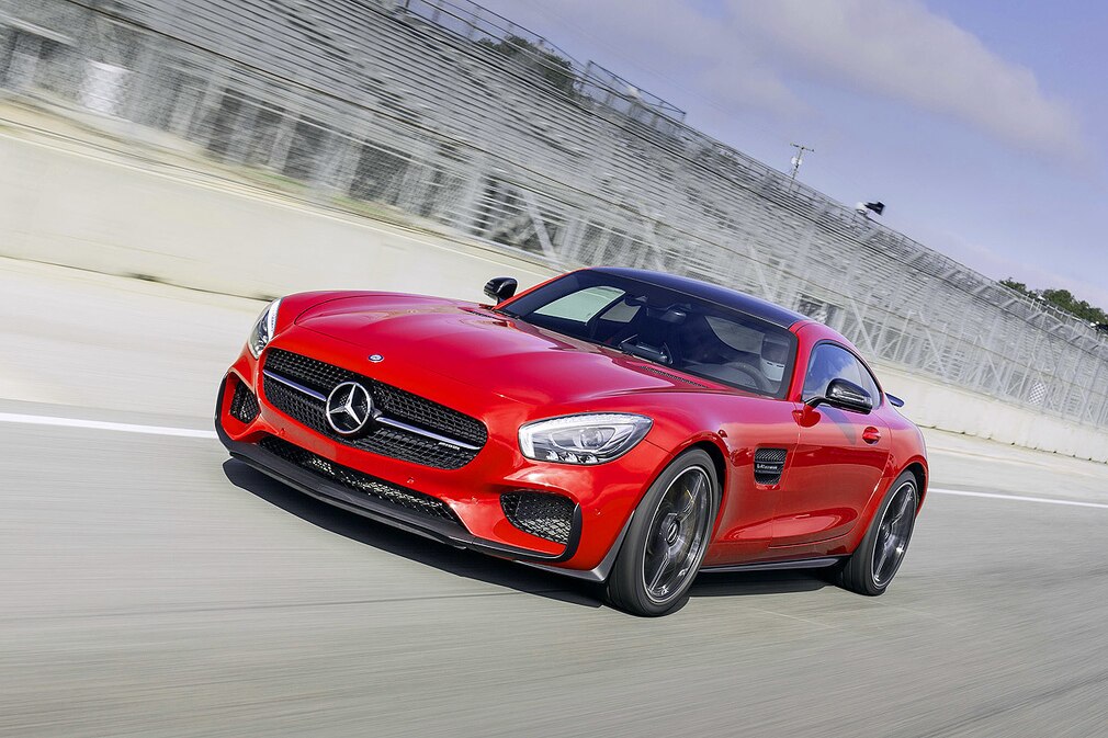 Mercedes AMG GT Heckansicht