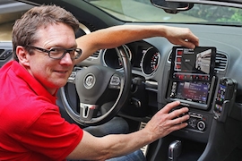 iPad im Auto