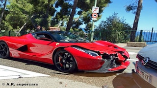 Ferrari LaFerrari: Crash in Monaco