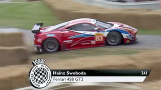 Festival of Speed in Goodwood: Crashes