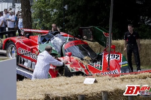 Festival of Speed in Goodwood: Crashes