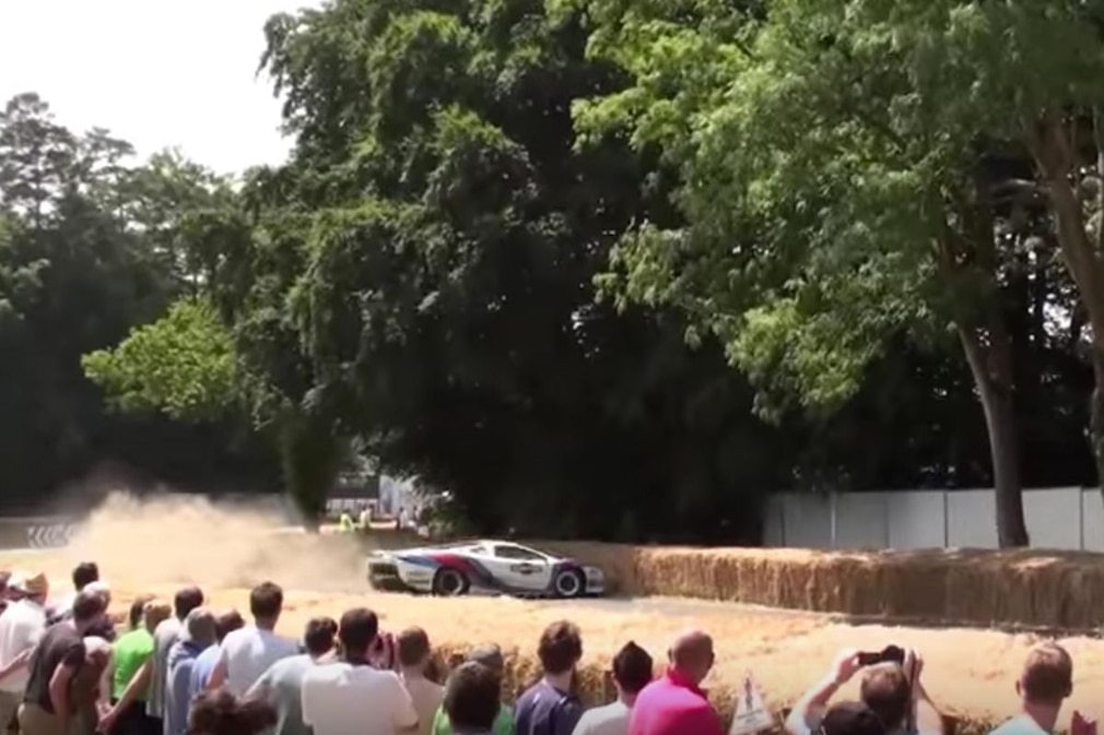 Festival of Speed in Goodwood: Crashes