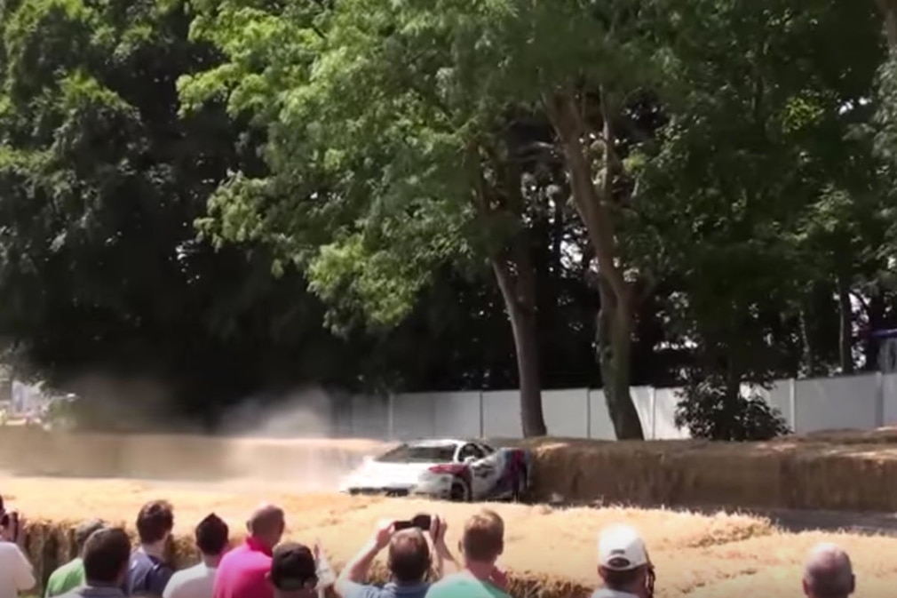 Festival of Speed in Goodwood: Crashes