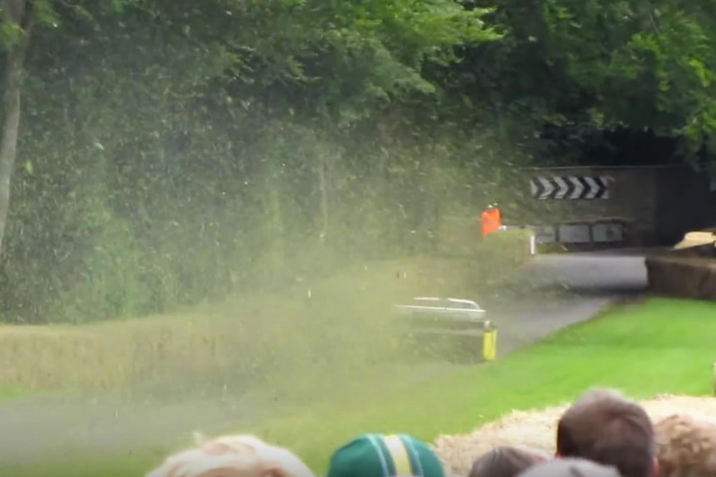 Festival of Speed in Goodwood: Crashes