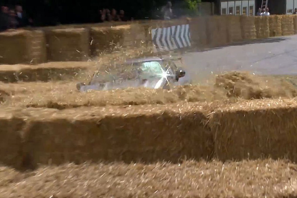 Festival of Speed in Goodwood: Crashes