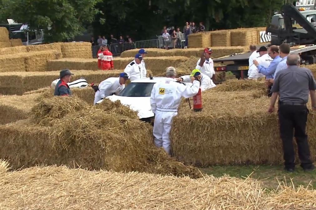 Festival of Speed in Goodwood: Crashes