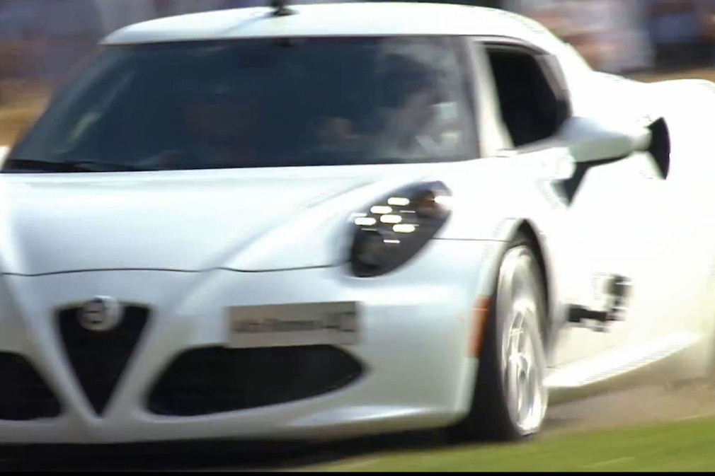 Festival of Speed in Goodwood: Crashes