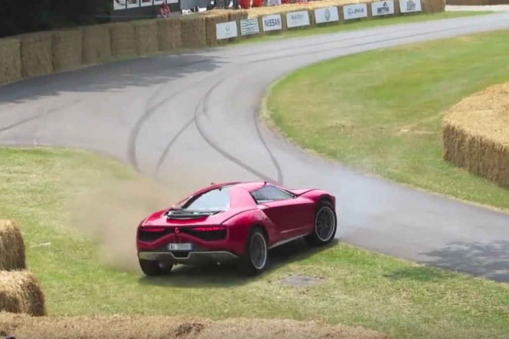 Festival of Speed in Goodwood: Crashes