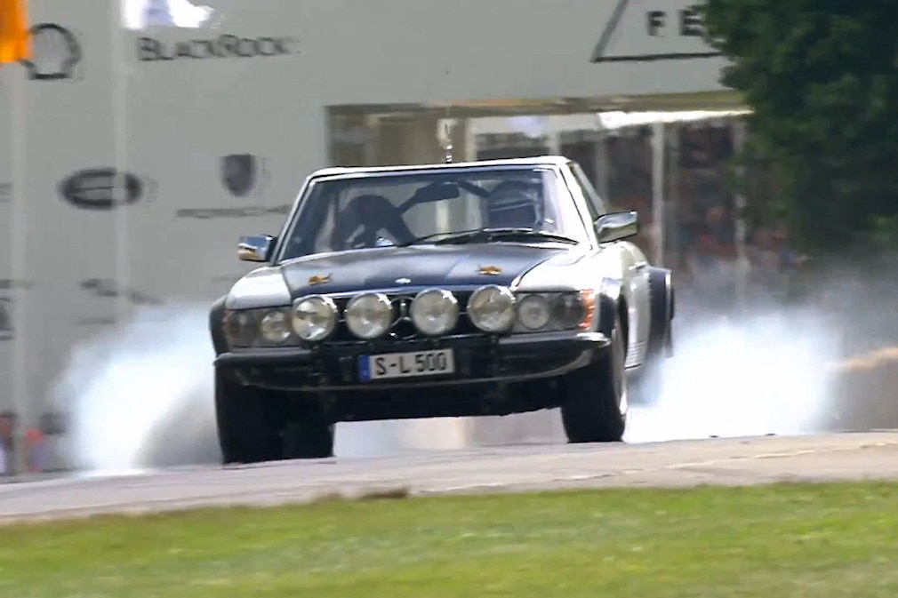 Festival of Speed in Goodwood: Crashes