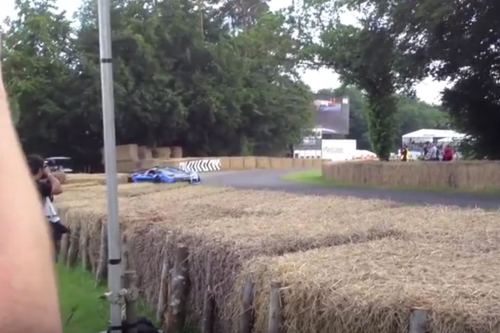 Festival of Speed in Goodwood: Crashes
