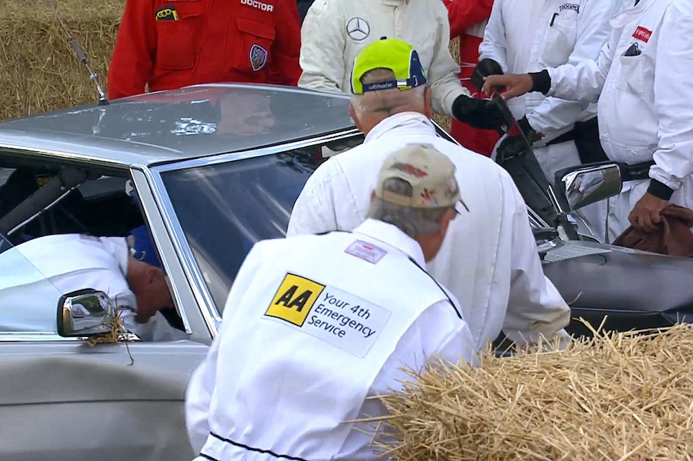 Festival of Speed in Goodwood: Crashes