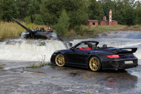 9ff GTronic gegen Leopard 2: Vergleich