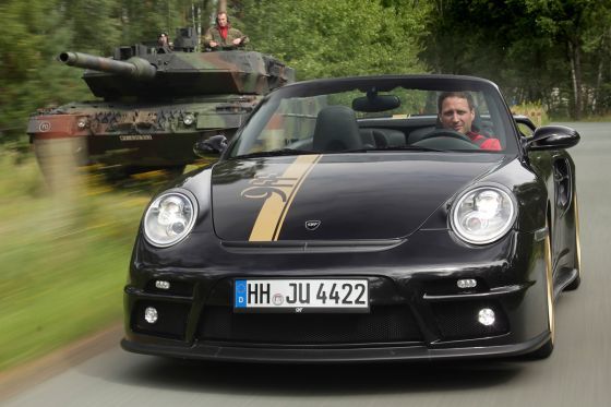 9ff GTronic gegen Leopard 2: Vergleich