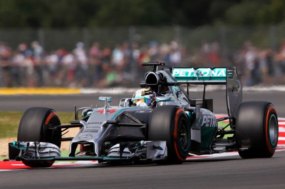Lewis Hamilton scheint in Silverstone der schnellere Mercedes-Fahrer zu sein
