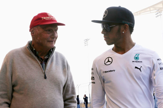 Lauda & Hamilton