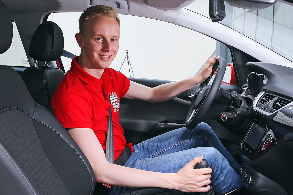 Opel Corsa Sitzprobe