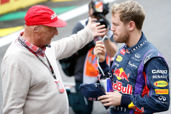 Lauda & Vettel