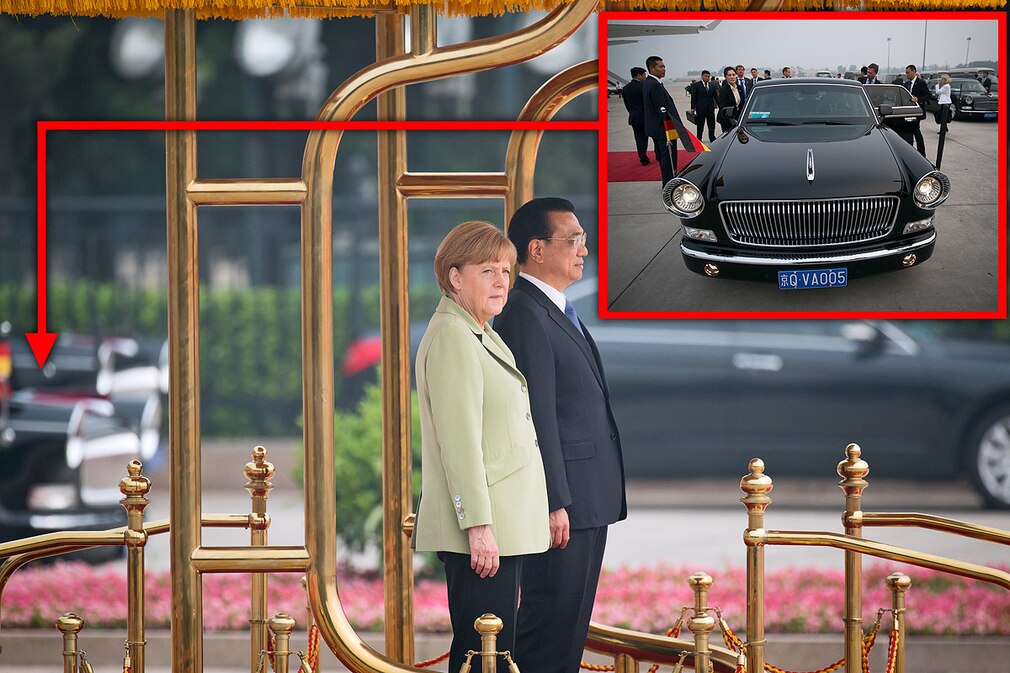 Hongqi L5: China hofiert Merkel