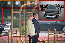 Hongqi L5: China hofiert Merkel