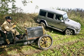 Mercedes Simplex ( 1905-1909) Mercedes G-Modell  (1979)