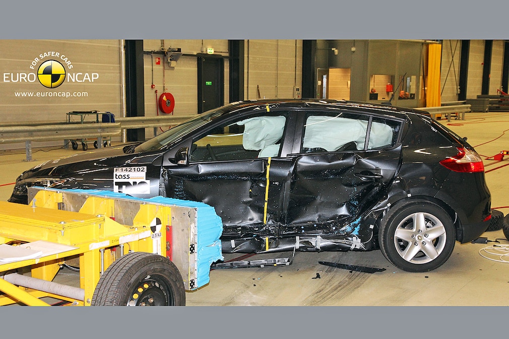 Crash Test Euro NCAP  Renault Megane