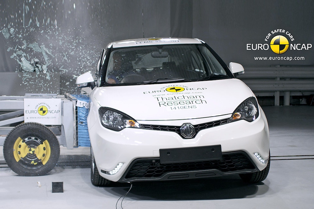 Crash Test Euro NCAP  MG3