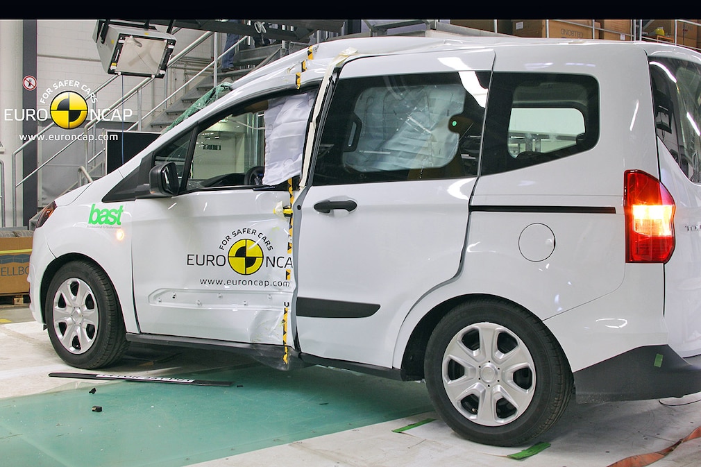 Crash Test Euro NCAP  Ford Tourneo Courier