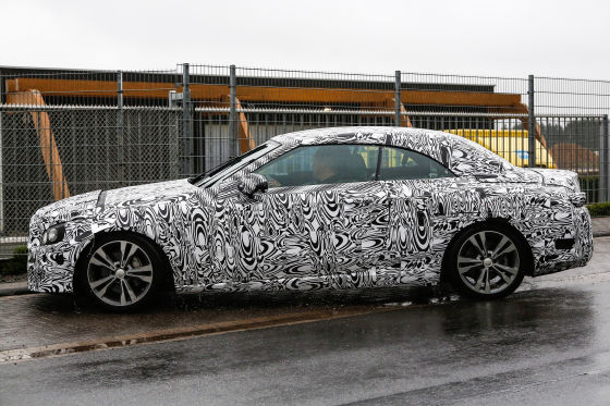 Mercedes C-Klasse Cabrio Erlkönig