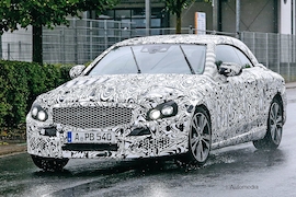 Erlkönig Mercedes C-Klasse Cabrio
