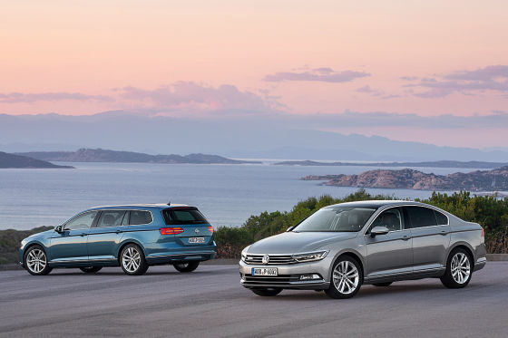 VW Passat B8 Variant und Limousine