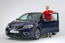 Nissan Pulsar (2014): Sitzprobe
